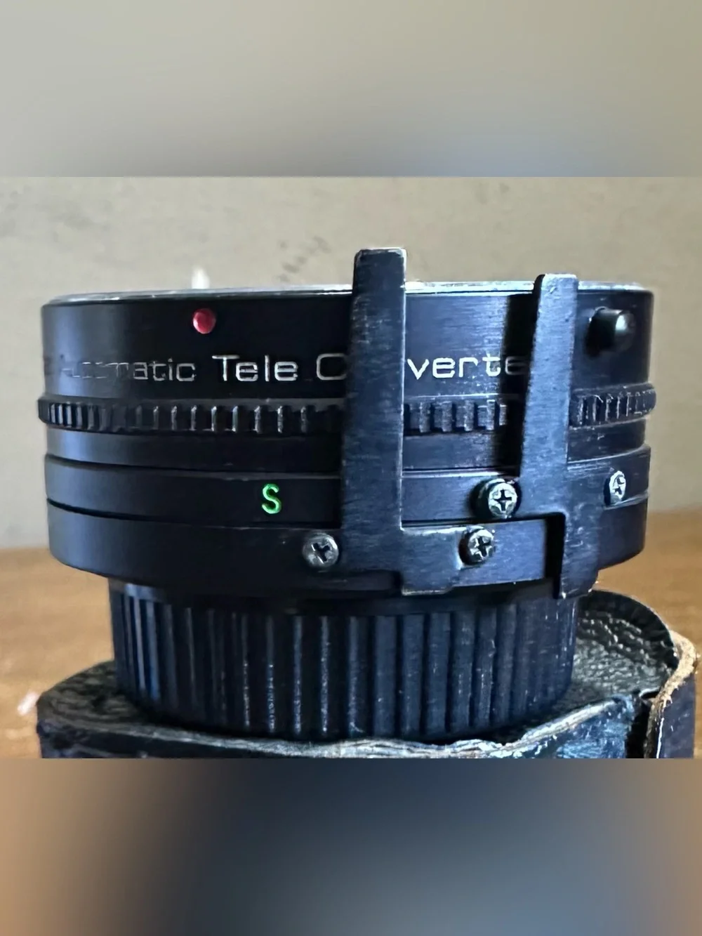 Vivitar Automatic 2X-5 SLR Tele Converter Camera Lens & Case For Minolta Camera